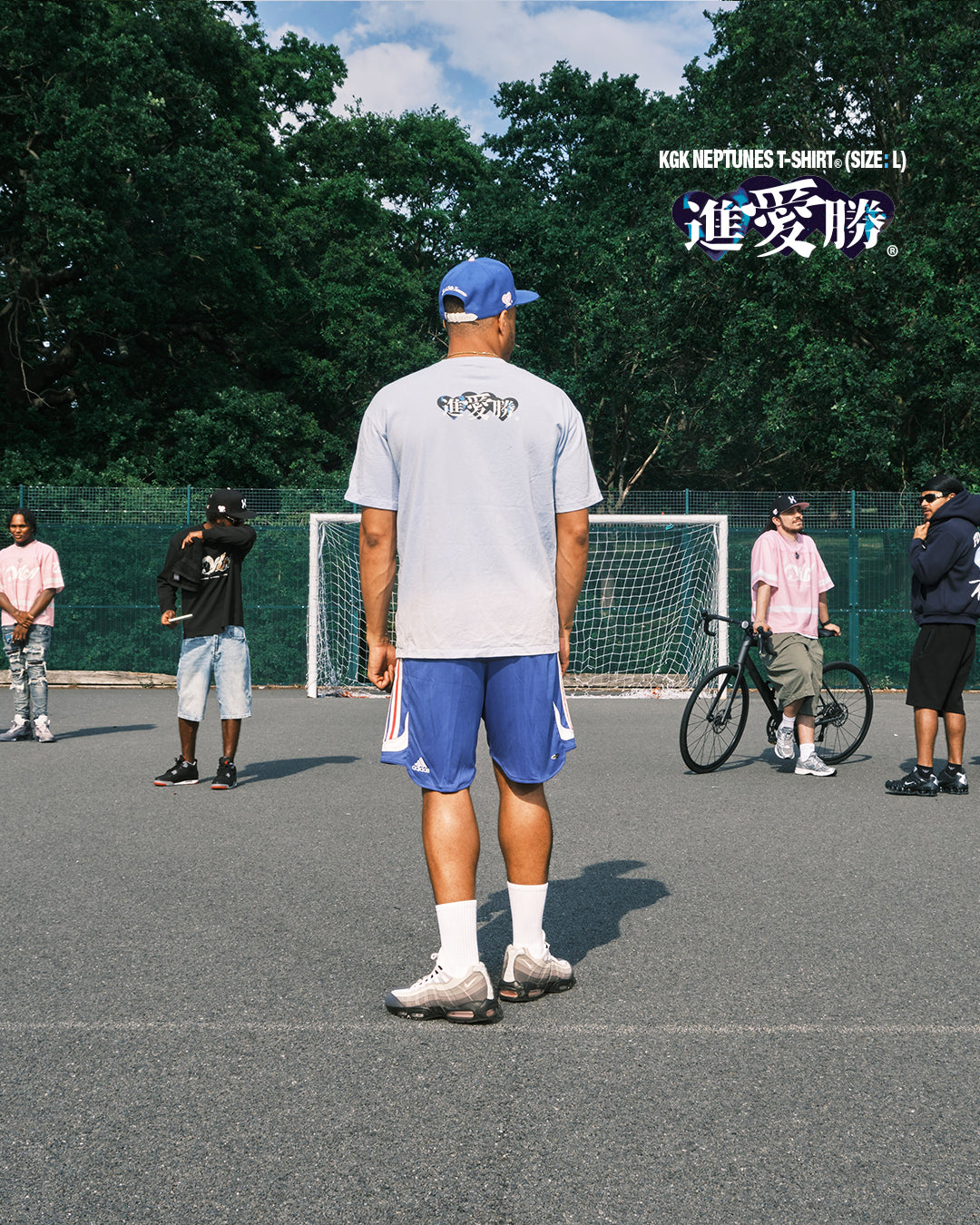 KGK Neptunes T-Shirt (Sun-Faded) - In Baby Blue