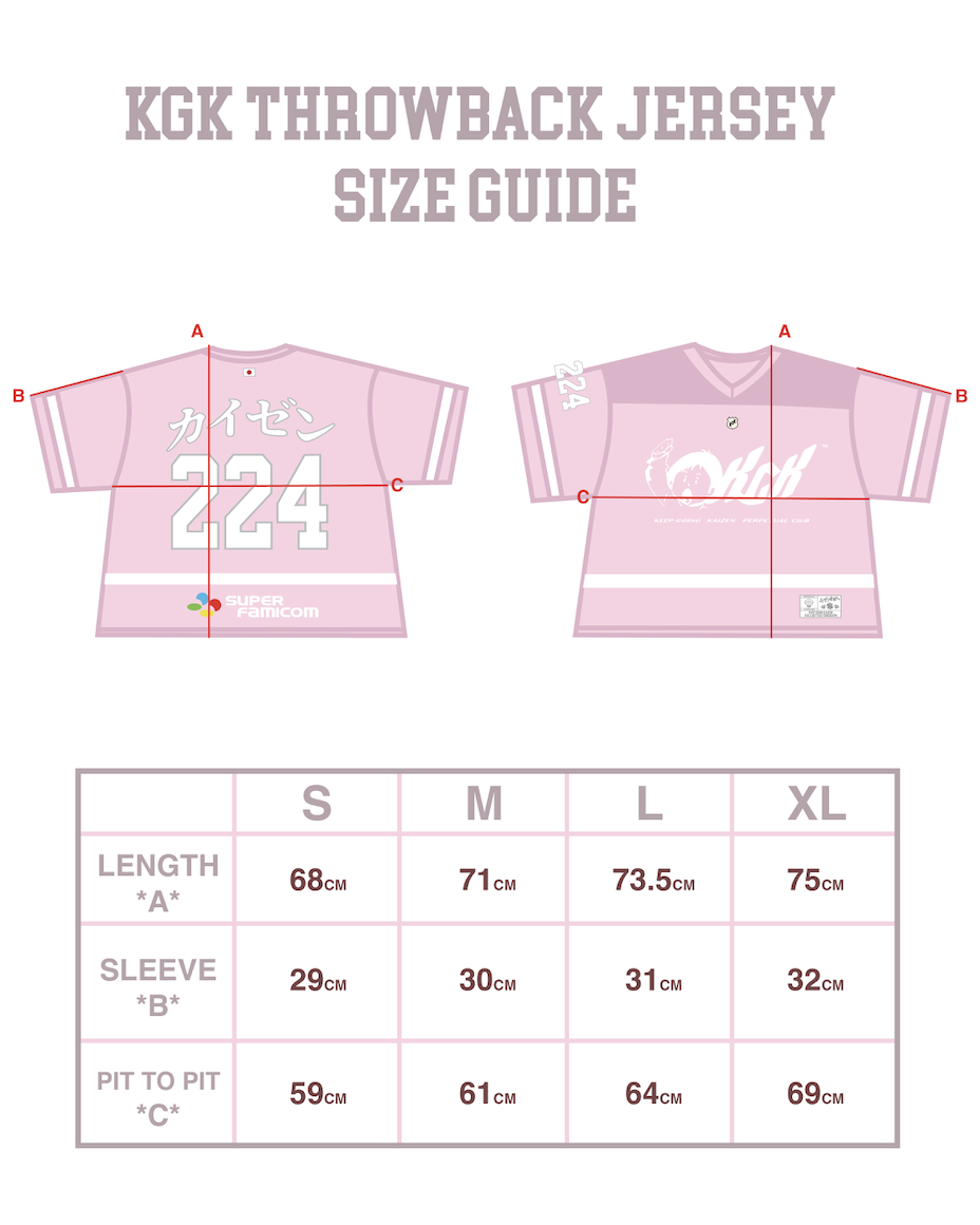 KGK Throwback Jersey (Baby-Pink)